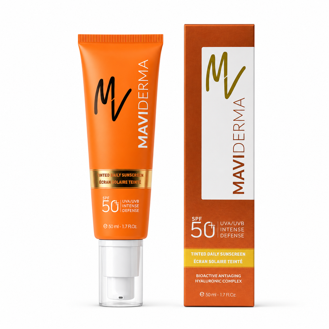 Maviderma Écran Solaire Teinté SPF50+