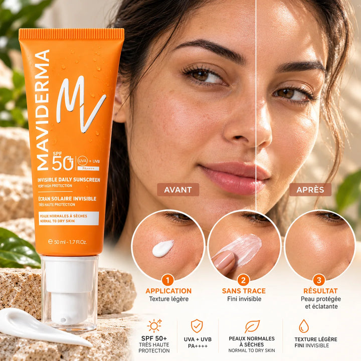 Maviderma Écran Solaire Invisible SPF50+
